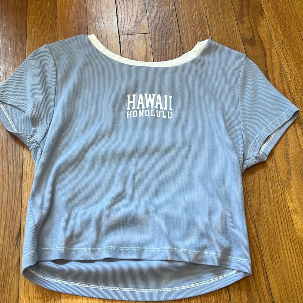hawaii crop top